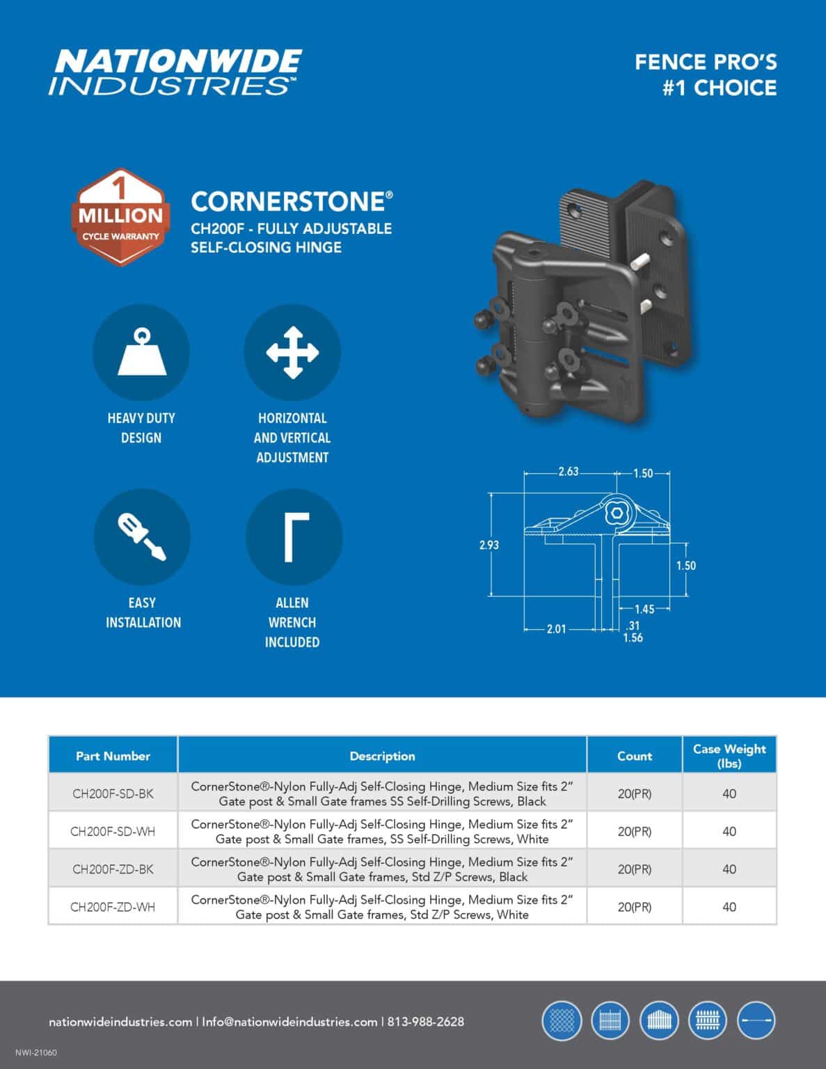 Sell Sheets Nationwide Industries